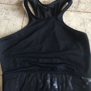 Gymshark Black Crop Top